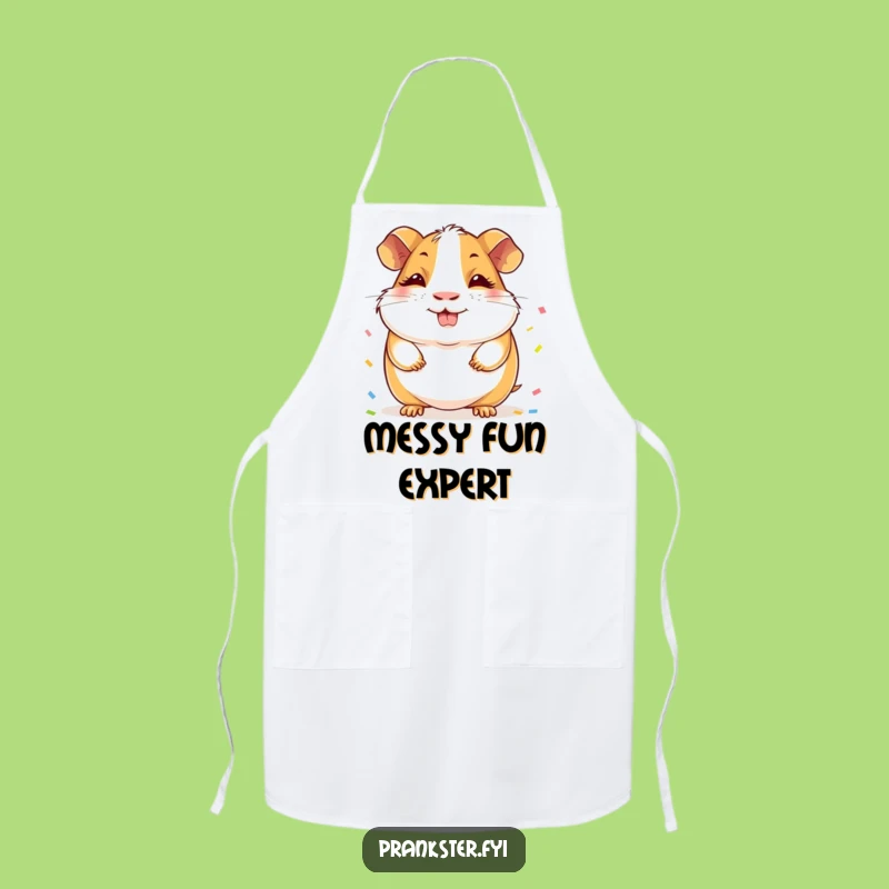 Funny Guinea Pig Apron: Chef's Confetti Secret - A Hilarious Gift for Kitchen Fun!