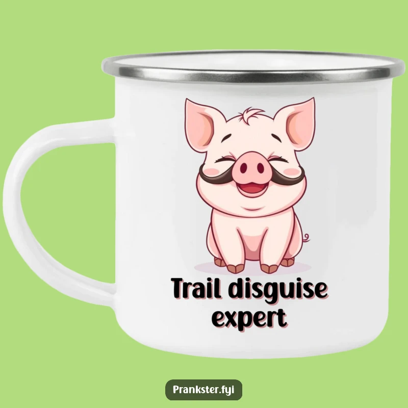 Funny Piglet Camping Mug: Giggles on the Go for Outdoor Fun