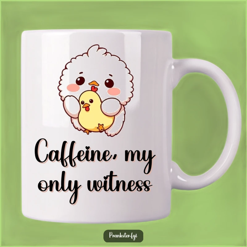 Funny Rubber Chicken Dropping Creature Mug: Hilarious Surprise Gift