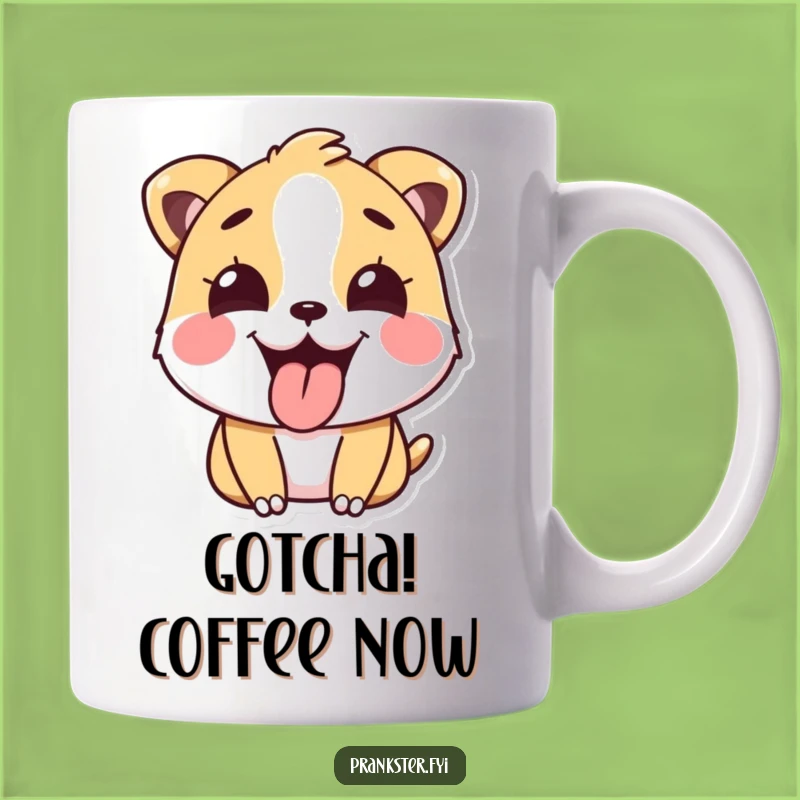 Funny Prankster Animal Mug - Cheeky Tongue Out Funny Gift