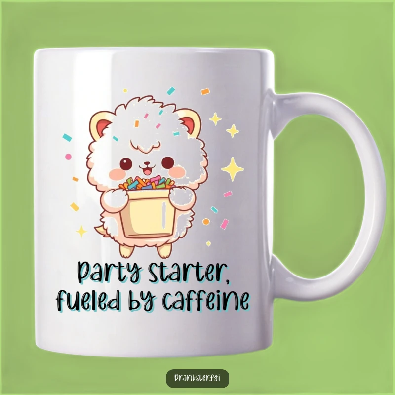 Funny Confetti Creature Mug: A Hilarious Party Starter Gift