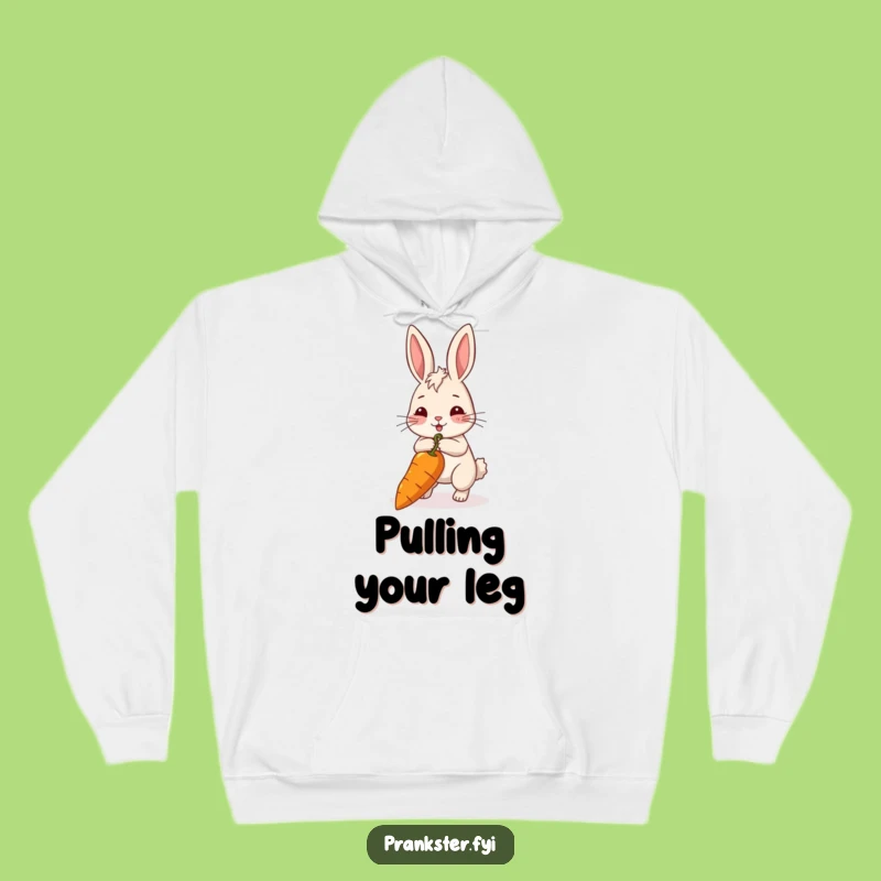 Funny Rabbit Goal Getter Hoodie: Cozy & Hilarious Gift For The Ambitious