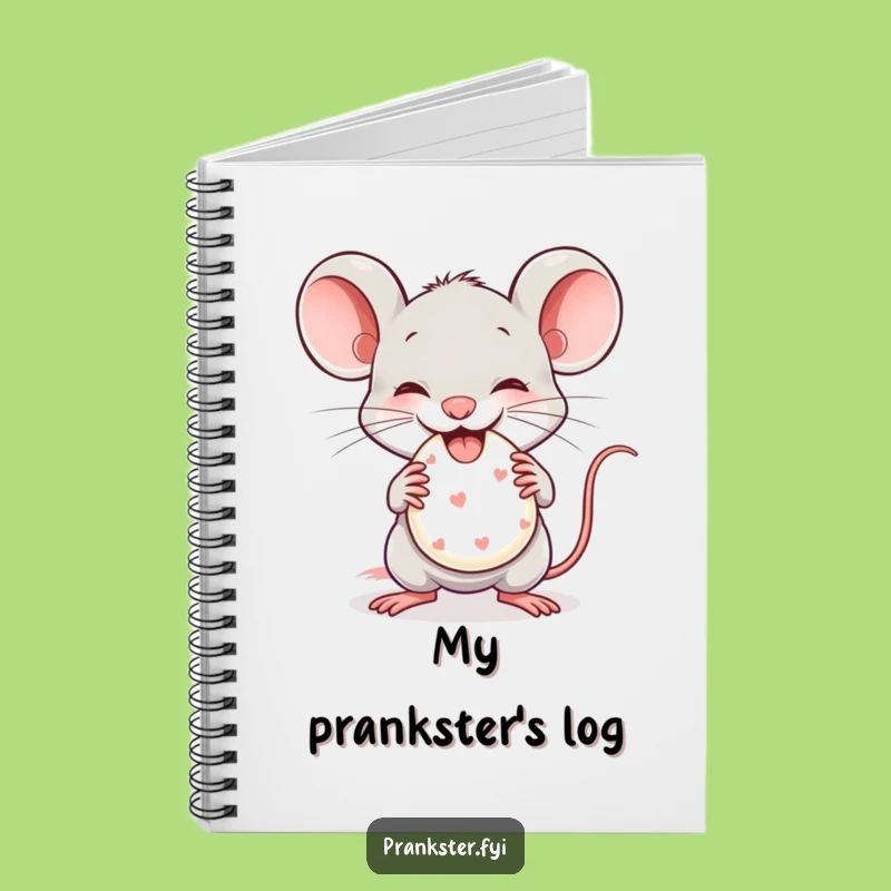 Funny Mouse Whoopee Cushion Notebook - Hilarious Journal for Pranks and Ideas