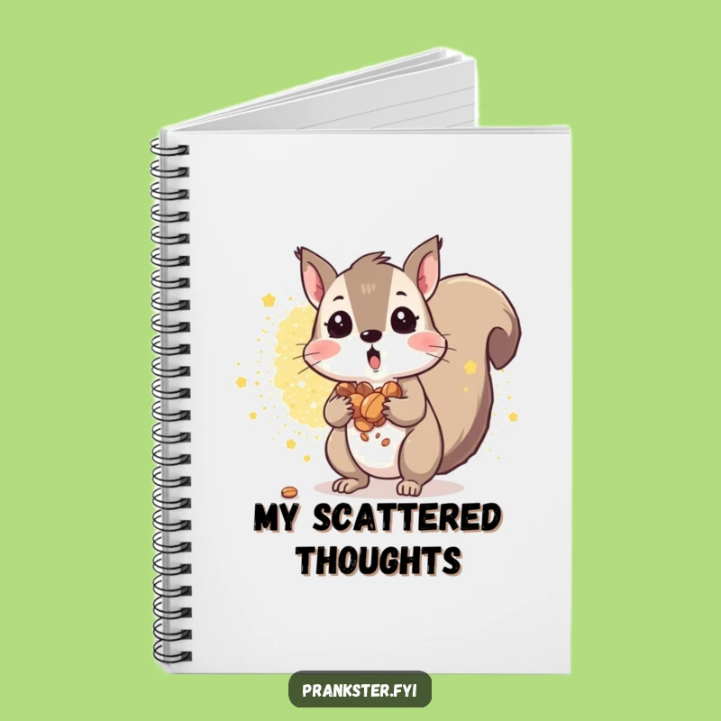 Funny Squirrel Idea Explosion Notebook: Hilarious Journal For Your Sparkly Thoughts