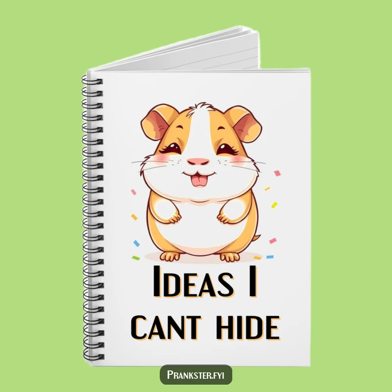 Funny Guinea Pig Notebook: Secret Confetti Keeper - The Perfect Funny Gift for Writers!