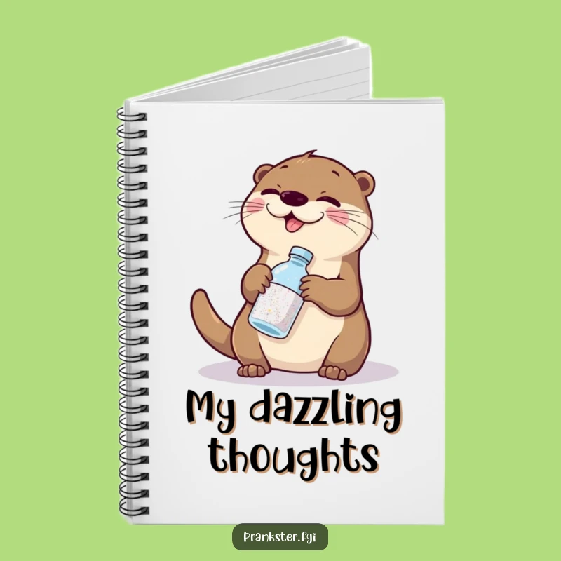 Funny Otter Mischief Notebook: Comedic Journal for Playful Ideas
