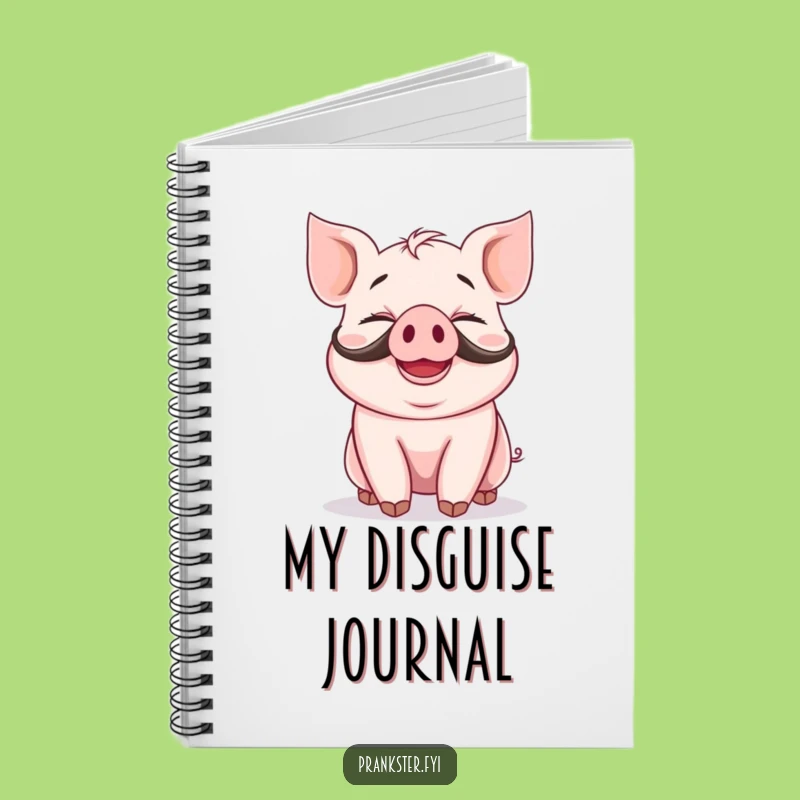 Funny Piglet Notebook: Jot Down Your Giggles and Ideas
