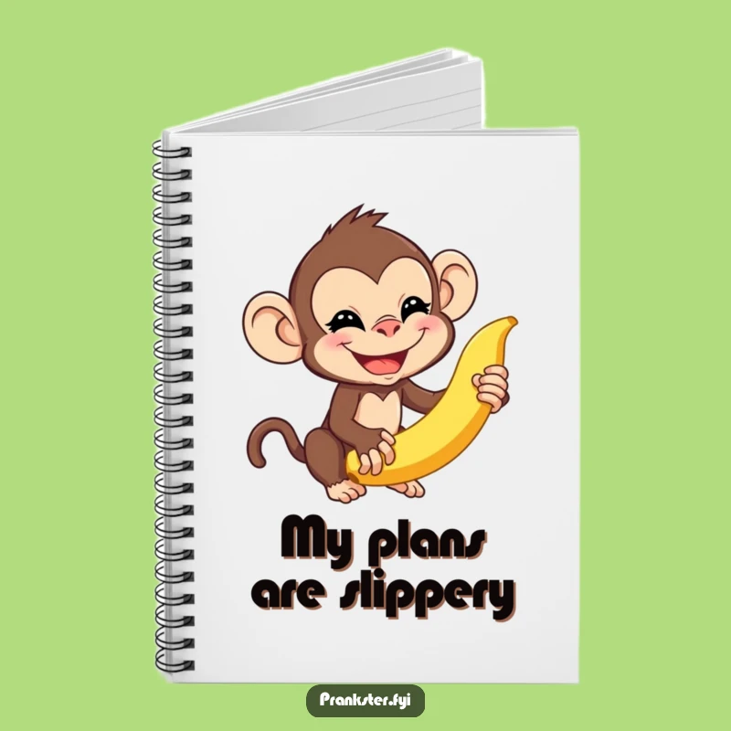 Funny Monkey Notebook: Jot Down Your Playful Ideas