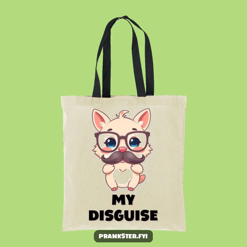 Funny Disguised Animal Tote Bag - Chic & Hilarious Intellectual Gift
